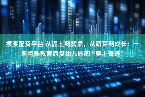 摆渡配资平台 从泥土到餐桌，从萌芽到成长：一所特殊教育康复幼儿园的“萝卜奇迹”